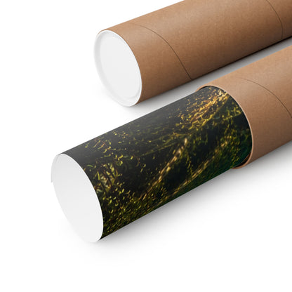 Rainbow Trout (Oncorhynchus mykiss) in a Mountain Stream — Matte Horizontal Wall Art for Anglers